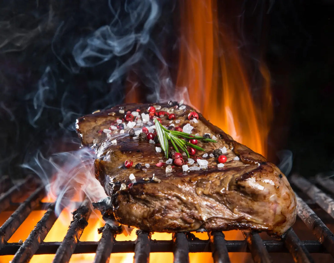 Cottura carne alla griglia