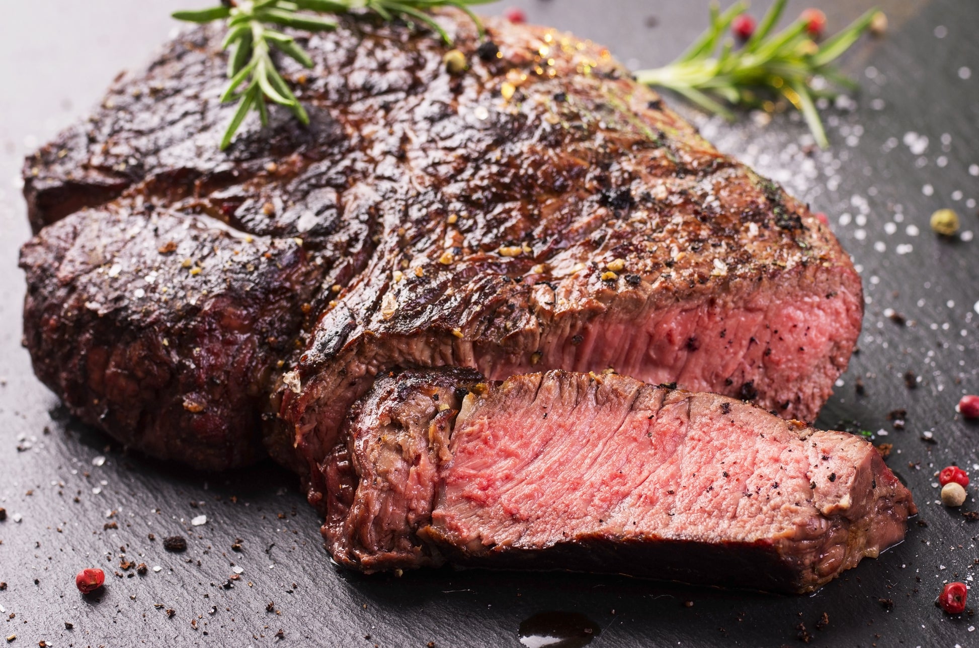 Entrecote intera di scottona cotta